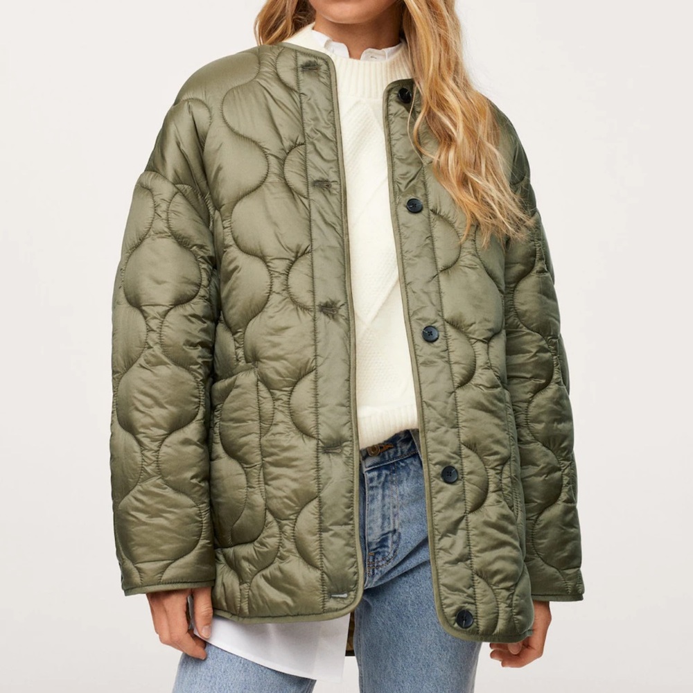 Satin Quilted Jacket